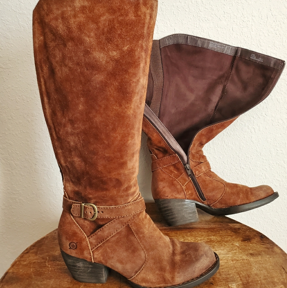 Born Distressed Leather Boots